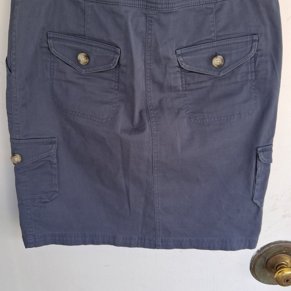 L.L. Bean Cargo Skirt Favorite Fit Drawstring Women's Size 10 - Picture 7 of 8